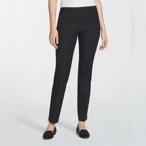 LAFAYETTE 148 Black Jodhpur Cloth Bleecker Pant Size 2
